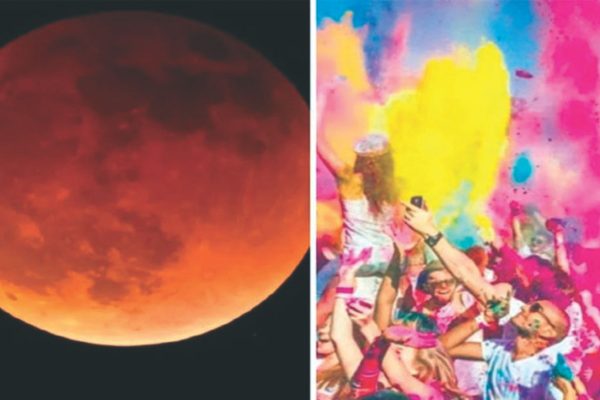 Holi will be under the shadow of lunar eclipse there will be no Sutak in India