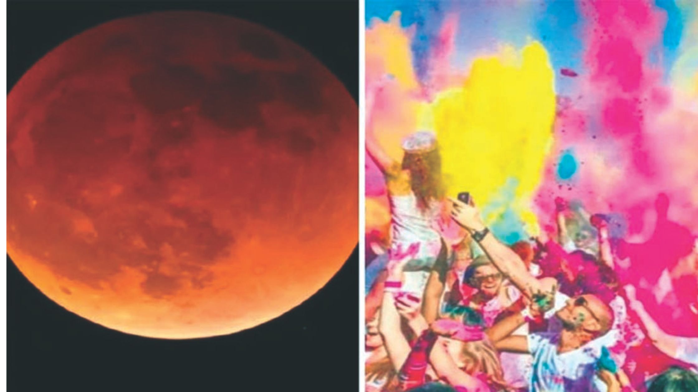 Holi will be under the shadow of lunar eclipse there will be no Sutak in India